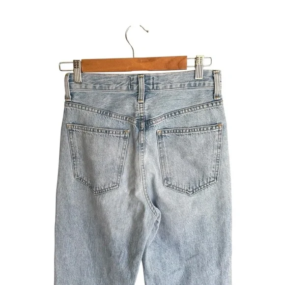 AGOLDE - Criss Cross Upsized Jeans Suburbia Light Wash Sz 23 - Picture 6 of 9